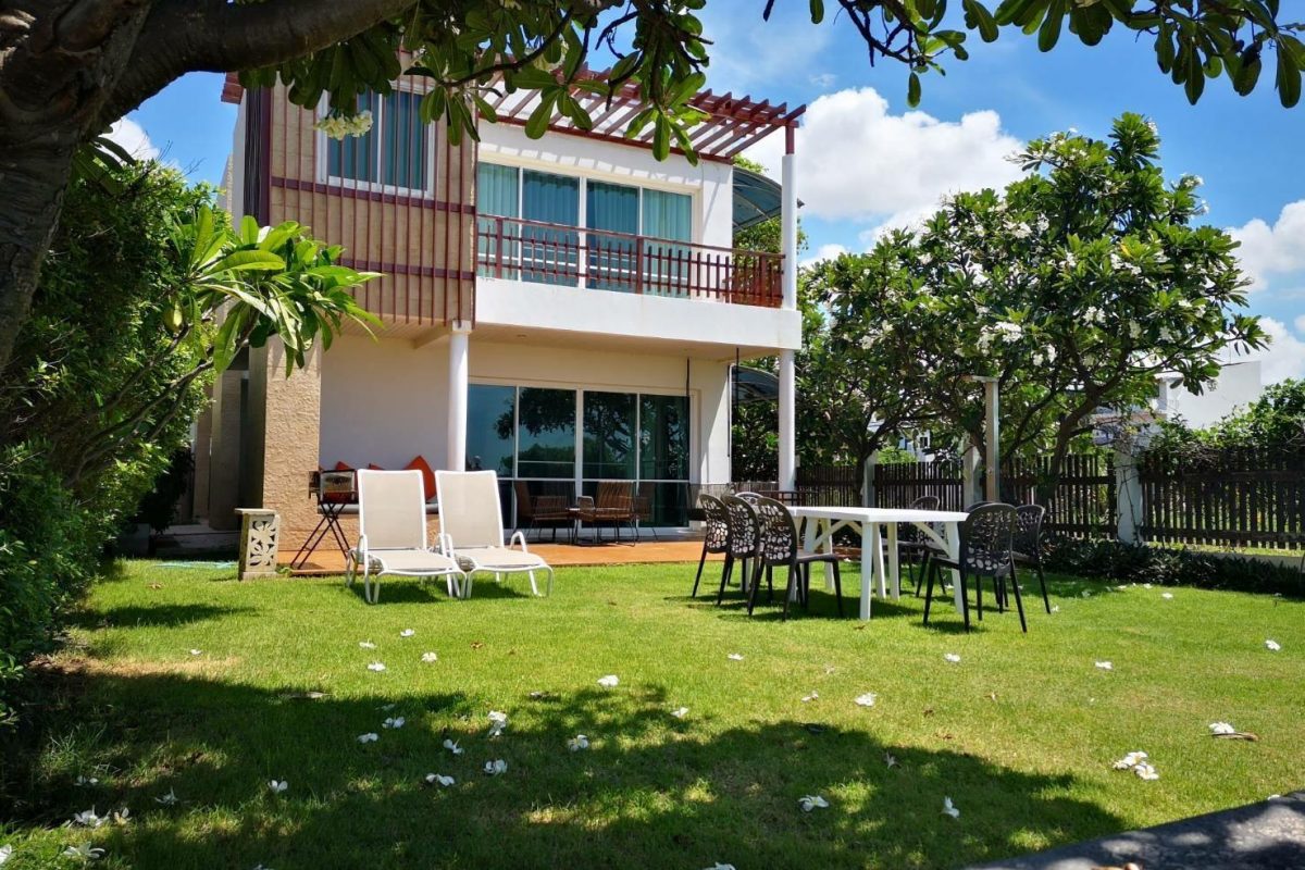 บ้านพักพูลวิลล่าไทยแลนด์ - แนะนำ S Private Villas 4 ห้องนอน  ติดทะเลชะอำหาดส่วนตัว ราคาไม่เเพง !!! - วิลล่าชะอำติดทะเล
